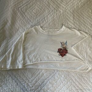 BOYS LIE - I Am Not Where You Left Me Cropped T - as seen on Kylie Jenner